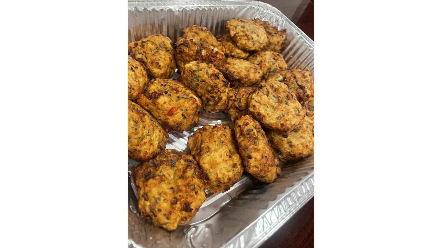 Zucchini Fritters Tray