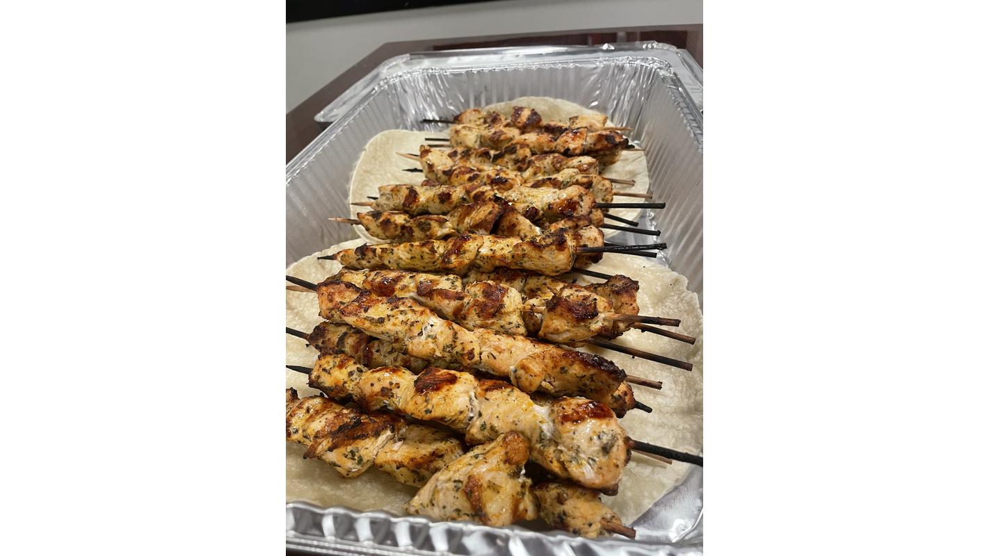 Chicken Shish Kebab Tray