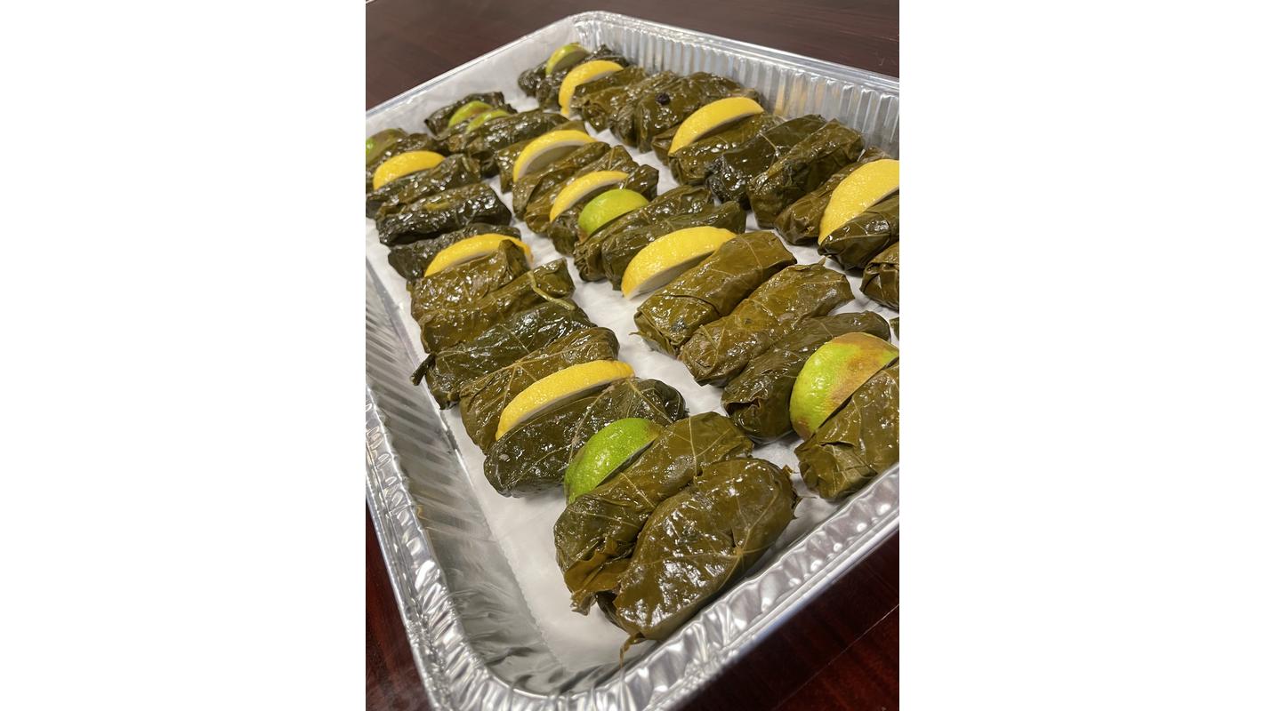 Grape Leaves Tray