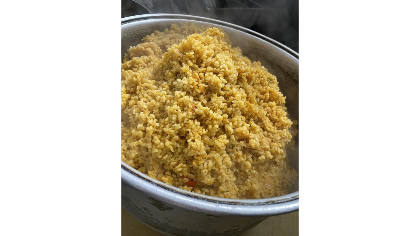 Turkish Bulgur Rice Tray