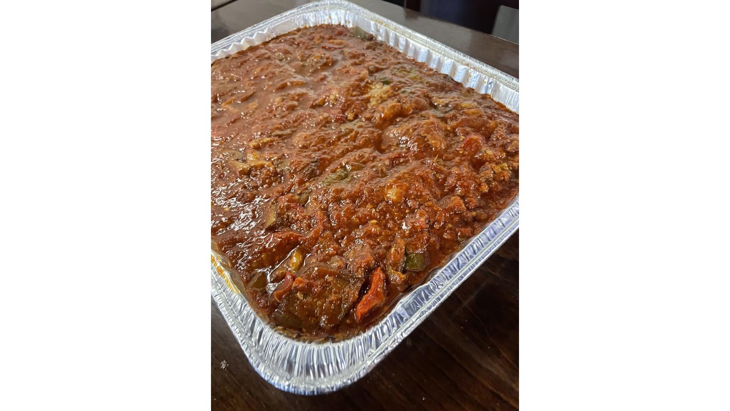 Sauteed Eggplant Tray
