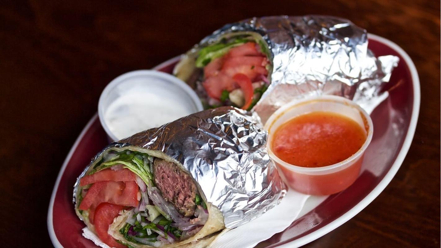 Lamb Adana Wrap